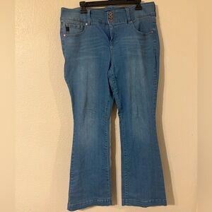 Torrid Light Blue Flare Jeans